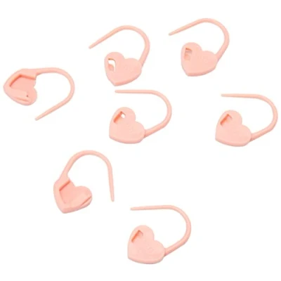 Afbeelding van Tulip stitch markers Roze hart