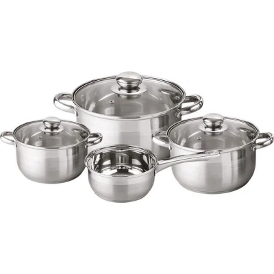 Afbeelding van Michelino RVS Pannenset 7 Delig