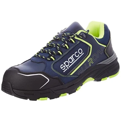 Image de Sparco ALLROAD S3 SRC Chaussures de Travail Bleu jaune fluo, 42, 42 EU