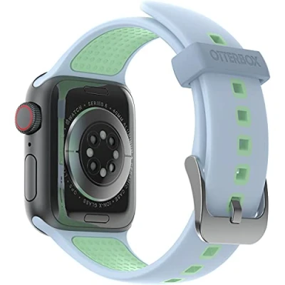 Image de OtterBox Bracelet pour montre intelligente Fresh Dew (bleu clair/vert clair) Apple Watch Hermès Series 7, 9, Nike 10, 8, 9