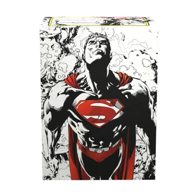 Afbeelding van Dragon Shield Hoesjes Hoesjes: Limited Edition Matte Dual Art: Superman Core (rood/wit) 100 CT MTG kaarthoezen zijn glad en duurzaam