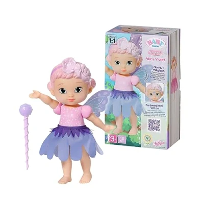 Afbeelding van BABY born Storybook Elfje Violet Babypop (18cm)