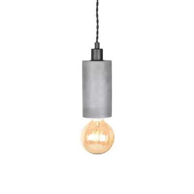 Afbeelding van Fresco hanglamp 1L 8x8 cm beton grijs