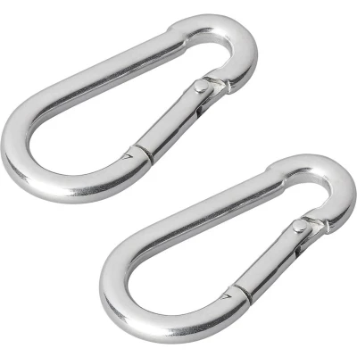 Afbeelding van Pro Plus Karabijnhaak Metaal Ø 8 x 80 mm 2 stuks