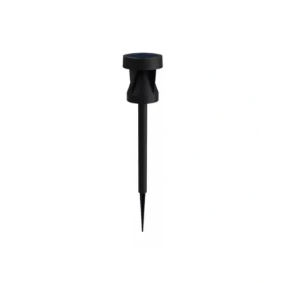 Afbeelding van Philips Avery sokkellamp met spies Solar buitenlamp Warm wit licht; 2700K Zwart Zonne energie tuinpadverlichting