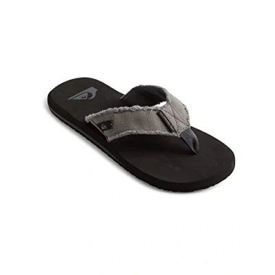 Image de Quiksilver MONKEY ABYSS M SNDL XKSK Sandales pour homme, gris, noir, marron, 43 EU