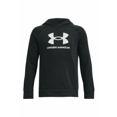 Afbeelding van Under Armour Rival BIG LOGO Hoodie voor kinderen, Maat: 134 146, Black