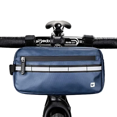 Afbeelding van Rhinowalk Waterdichte fietstas Fietsstuurtas, fietsmand voor schoudertas, heuptas fiets, sport, professionele fietsaccessoires