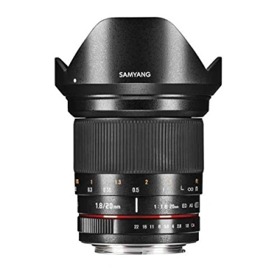 Afbeelding van Samyang 20mm F1.8 ED AS UMC Geschikt voor Sony Systeemcamera&#039;s