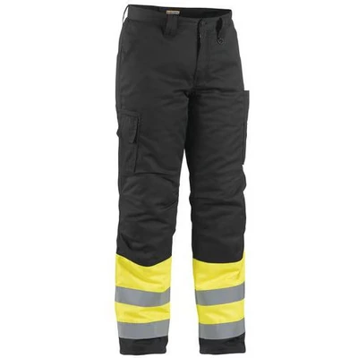 Image de Pantalon haute visibilité hiver jaune fluorescent/noir