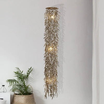 Afbeelding van Hanglamp Kokos van echte kokosnoot, 180 cm