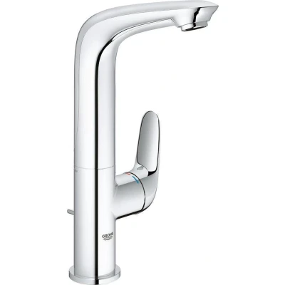Afbeelding van GROHE QuickFix Wave wastafelkraan L size met waste