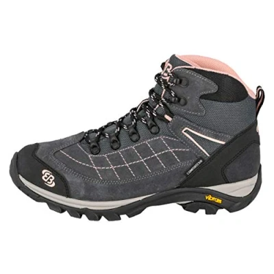 Afbeelding van Brütting Mount Adams Low wandelschoenen voor dames, Bourgondië grijs
