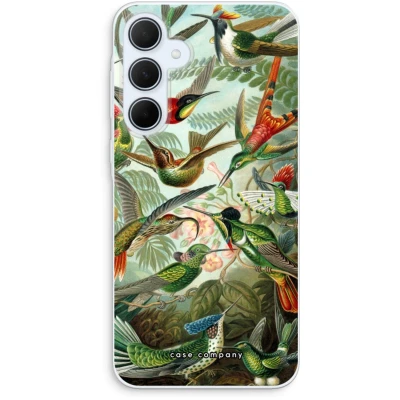 Afbeelding van Case Company® hoesje geschikt voor Samsung Galaxy A35 Haeckel Trochilidae Soft Cover Telefoonhoesje Bescherming aan alle Kanten en Schermrand