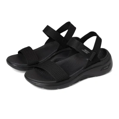 Afbeelding van Skechers Go Walk Arch Fit 2.0 Zandal Dames Sandalen Zwart