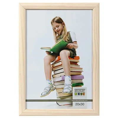 Afbeelding van Deknudt Frames fotolijst S40CL1 wit voor foto: 10x15cm