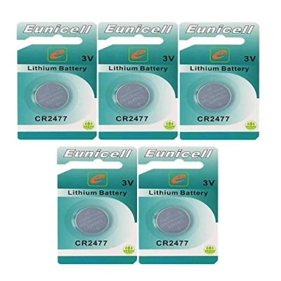 Afbeelding van Eunicell CR2477 3V 1050mAh lithiumknoopcellen, 5 stuks