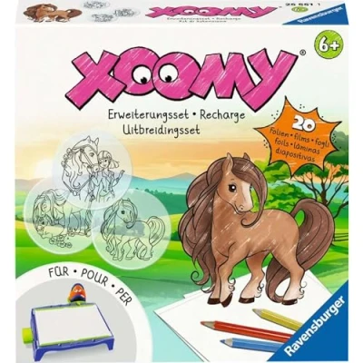 Afbeelding van Ravensburger Xoomy® Refill Horses Tekeninspiratie voor Paardenliefhebbers