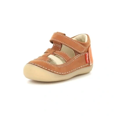 Afbeelding van KICKERS SUSHY Mary Jane Uniseks kinderschoenen, Oranje camel, maat 34, camel oranje, 2 UK kinderen, Kameel