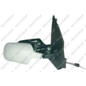 Afbeelding van Buitenspiegel Prasco FD3407123P Premium rechts Met grondlaag Manueel Van binnen instelbaar FORD: FIESTA 5, 5