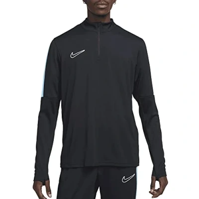 Afbeelding van Dri FIT Academy Trainingsshirt Heren Black Baltic Blue White990 S Voetbal Trainingstrui