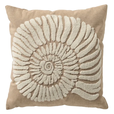 Afbeelding van Dutch Decor MORGAN Kussenhoes 45x45 cm Irish Cream beige met rits zonder binnenkussen