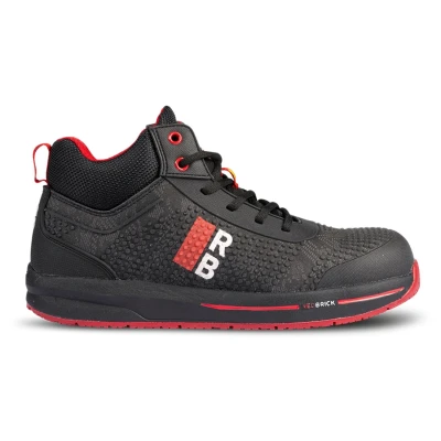 Afbeelding van Redbrick Werkschoen Comet High Zwart Werkschoenen 41 S3 Af