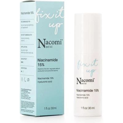 Afbeelding van Nacomi Fix It Up Niacinamide Serum 15% 30ml.