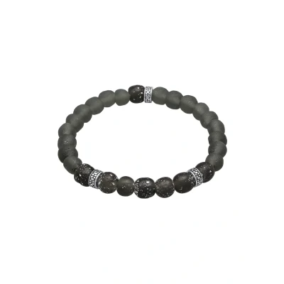 Afbeelding van Kuzzoi Statement Armband, Heren, Maat: 21, Schwarz