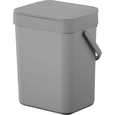 Afbeelding van Eko Puro Ii Foodwaste Caddy Afvalemmer 5L Grijs
