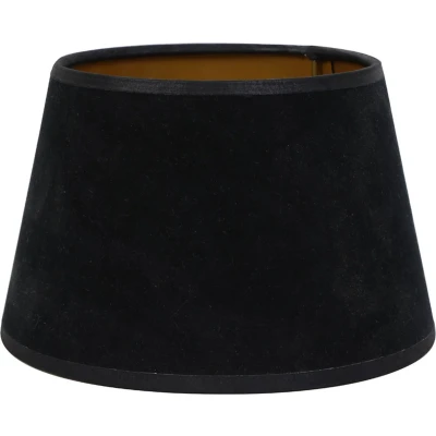 Afbeelding van Light &amp; Living Lampenkap VELOURS 20x15x13 Zwart