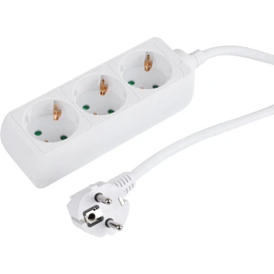 Afbeelding van Q Link Stekkerdoos 3v Elektra 5 m Wit