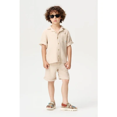 Afbeelding van Noppies Broek Lucama Soft Sand Maat 92