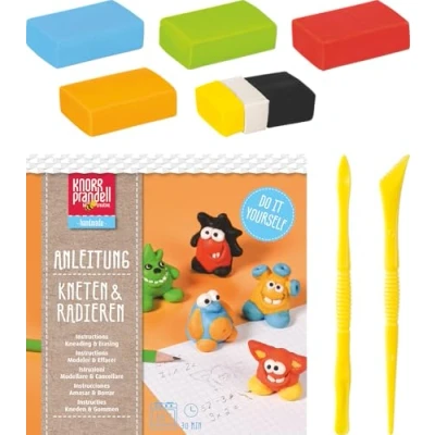 Afbeelding van Brunnen Boetseerklei gum set Monster Junior 7 delig