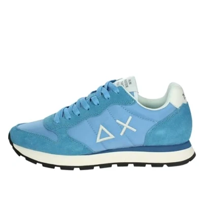 Afbeelding van SUN68 Z35101 Baskets à lacets en tissu/daim pour homme, avio, 40 EU