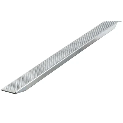 Afbeelding van Set Oprijplaten recht aluminium 2000 x 200 Novio BouwmanAanhangwagens.nl