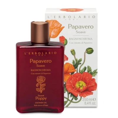 Afbeelding van L&#039;Erbolario Papavero Soave Douchegel 250 ml