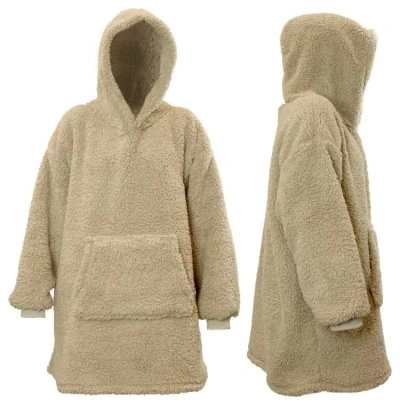 Afbeelding van Unique Living Hoodie Teddy 70x50cm Chateau Grey