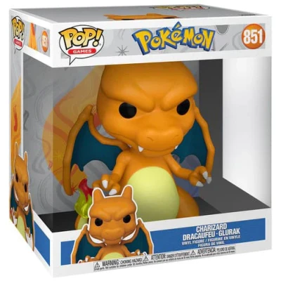 Afbeelding van Funko Pop! Games: Pokemon Charizard 10&#039;&#039; Inch Jumbo #851