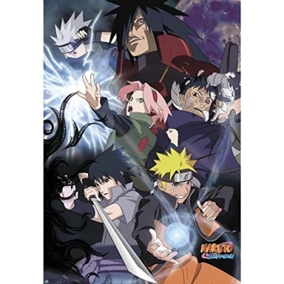 Afbeelding van NARUTO SHIPPUDEN Poster Group Ninja War (98x68)