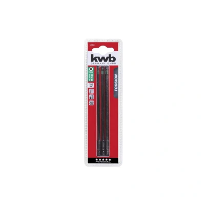 Afbeelding van Torsie bitset T25 T30 T40 150 mm Torx kaart Eurofix