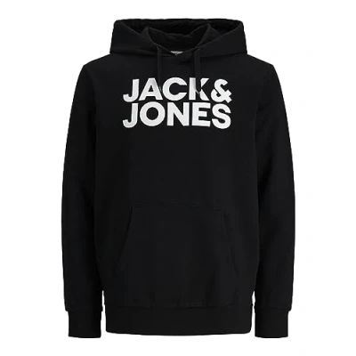Image de JACK &amp; JONES Hoodie Logo Hoodie, Noir, XL XXL