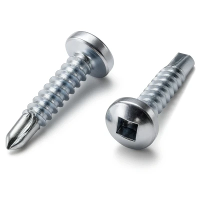 Afbeelding van Zelfborende schroeven bolkop square drive verzinkt 4,2x25 200 stuks