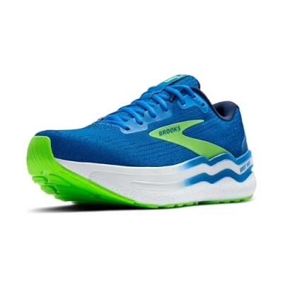 Afbeelding van Brooks Ghost MAX 2 Stabiliteit hardloopschoenen, Heren, Maat: 44, Dutch blue green gecko peacoat Textiel