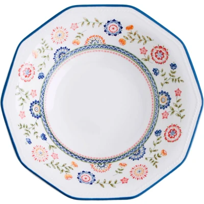 Afbeelding van Diep bord Churchill Bengal Keramisch Porslin (Ø 20,5 cm) (6 Stuks)