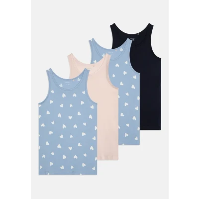 Afbeelding van Name it Nkftank Hearts PACK Hemd voor kinderen, Maat: 110, Serenity