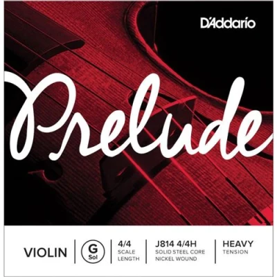 Image de D&#039;Addario J814 4/4H Corde seule (sol) violon 4/4 Prelude, Heavy
