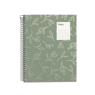 Afbeelding van Miquelrius Notitieboek A5 (148 x 210 mm), 100 vellen gelinieerd 70 g/m², hardkartonnen omslag, 4 gekleurde strepen, spiraalbinding, 2 gaten, notitieboek, mooie schrijfwaren,