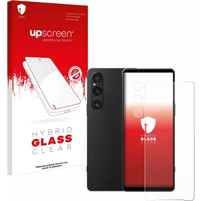 Afbeelding van upscreen Screenprotector voor Sony Xperia 1 V (Voor+Camera) Folie Beschermfolie Beschermglas transparant