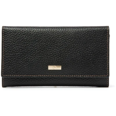Afbeelding van dR Amsterdam Mint Ladies Wallet 110159 black Dames portemonnee